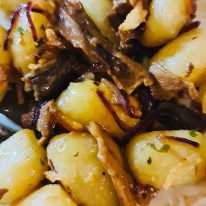 Recept YouCook Radiniho nocchi s houbami
