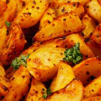 Recept YouCook Pečené hořčičné brambory