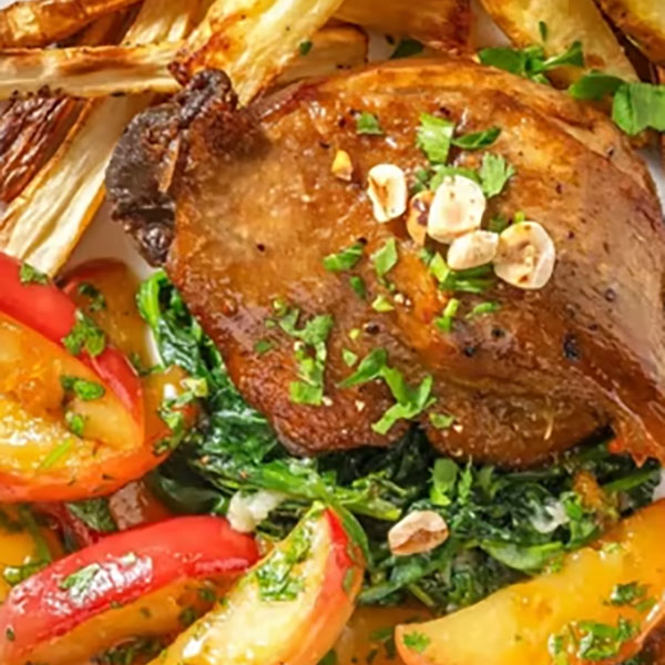 Recept YouCook Kachna pečená s jablky