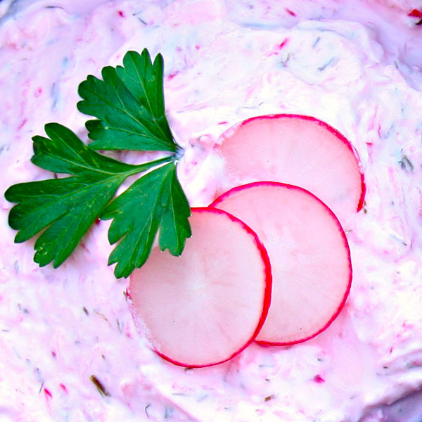 Recept YouCook Ředkvičková pomazánka