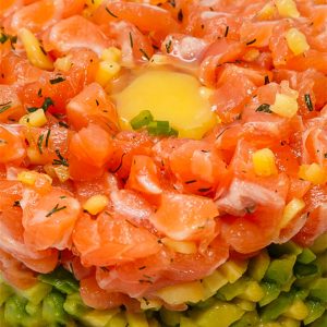 Recept YouCook Tatarák z lososa